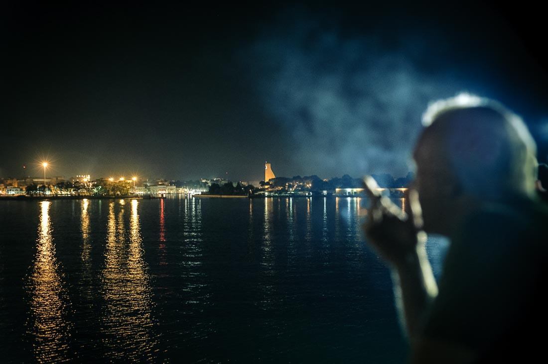 Il porto di Brindisi dal mare | foto di Dino Maglie