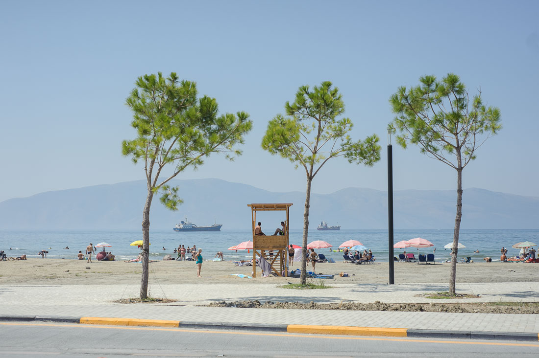 Spiaggia di Valona, Albania | foto di Dino Maglie