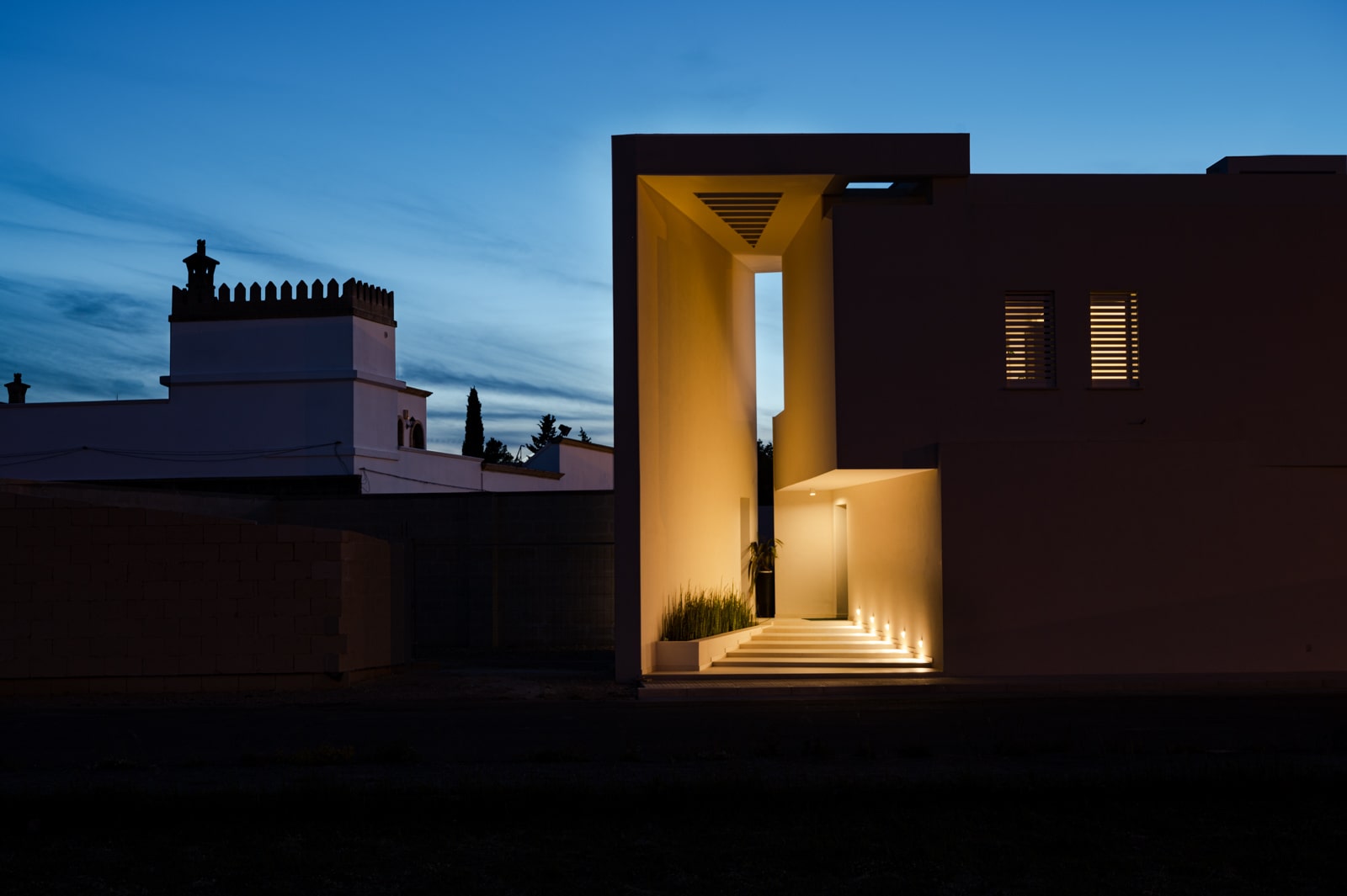 Fotografia d'interni di Dino Maglie per progetto di architettura di Daniele Spirito a Torre Santa Susanna