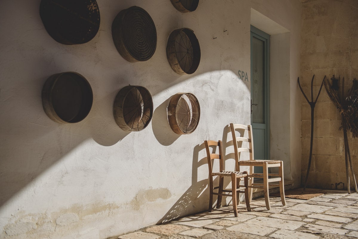 Fotografia d'interni di Dino Maglie per struttura ricettiva Masseria Palombara di Oria (BR)