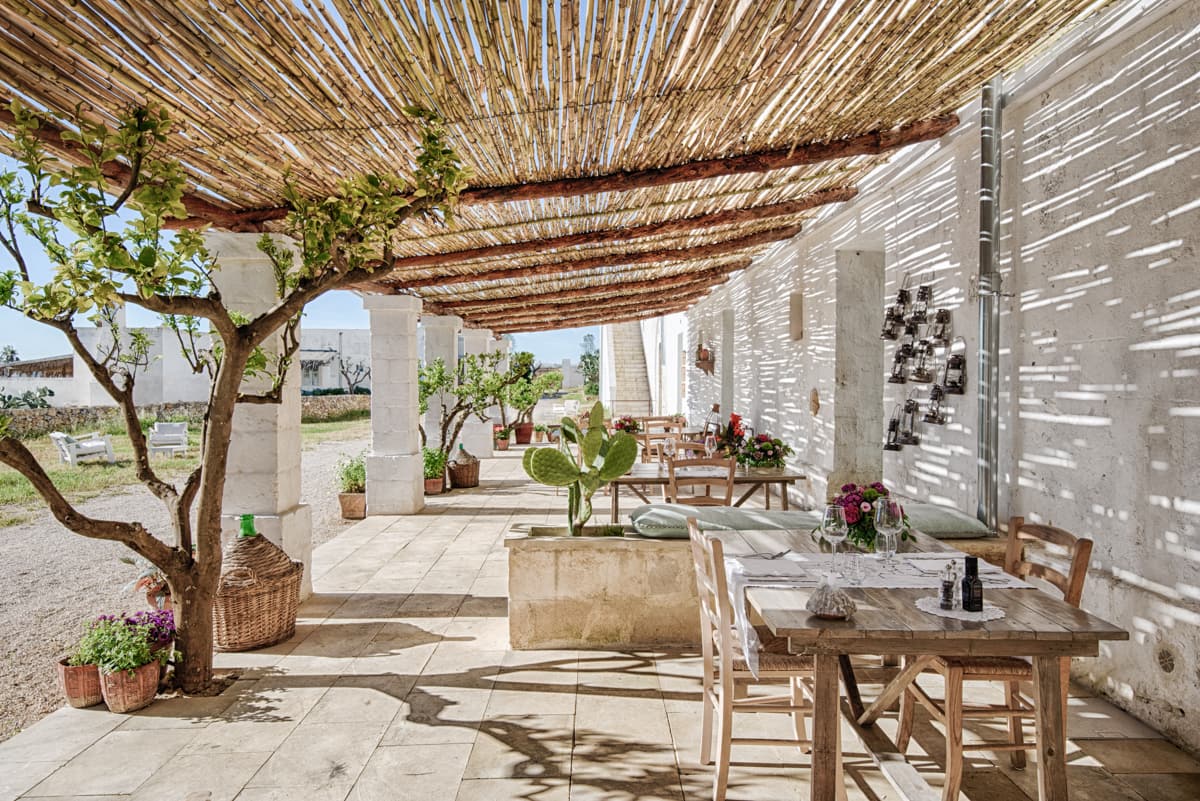 Fotografia d'interni di Dino Maglie per struttura ricettiva Masseria Palombara di Oria (BR)