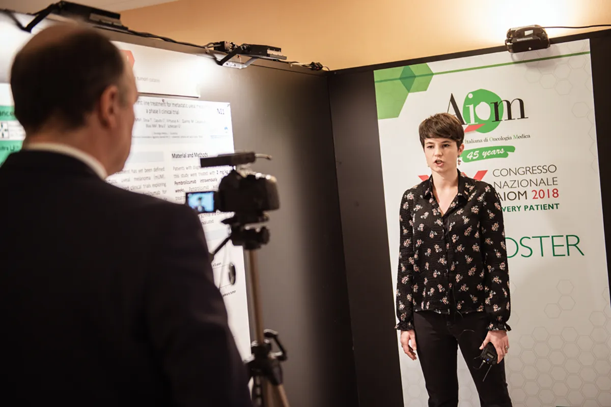 Foto del fotografo Dino Maglie del XX Congresso Nazionale AIOM presso Roma