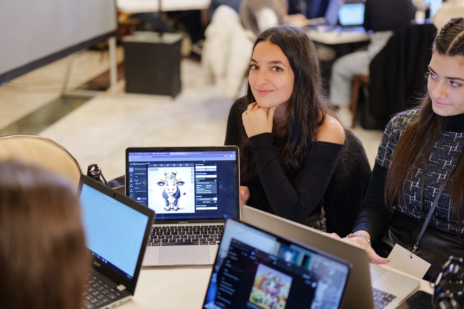 Fotografie del fotografo Dino Maglie dell'evento nazionale hackher_ tenutosi a Bari