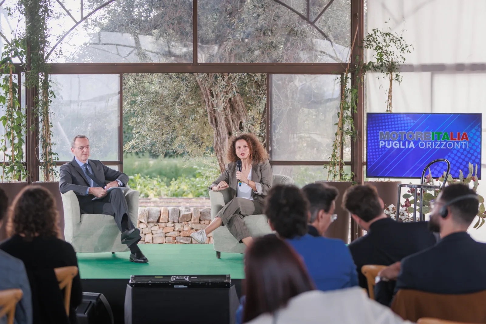 Foto e Video del fotografo Dino Maglie dell'evento Motore Italia di MIlano Finanza presso Masseria Salamina, Fasano (BR)