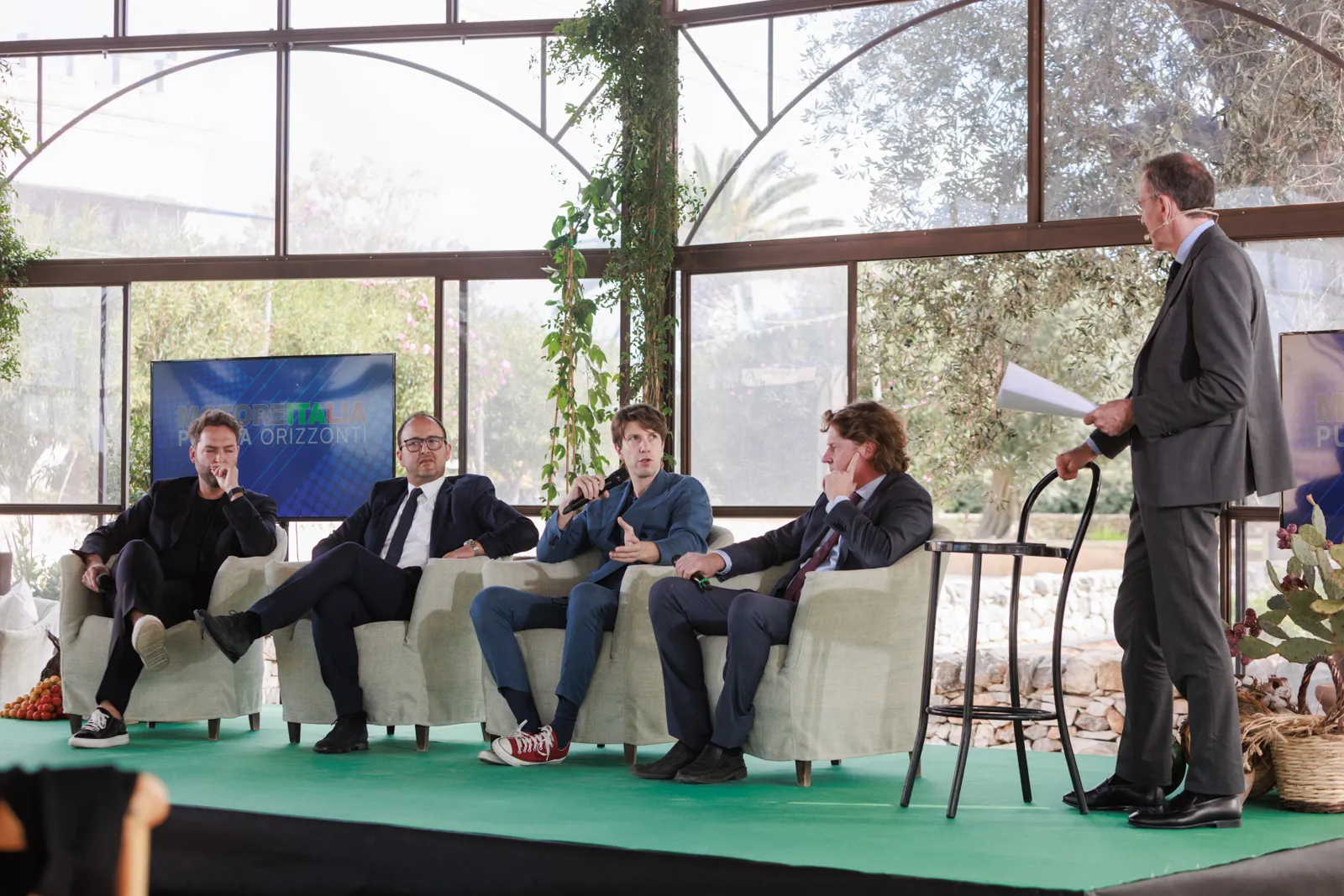Foto e Video del fotografo Dino Maglie dell'evento Motore Italia di MIlano Finanza presso Masseria Salamina, Fasano (BR)